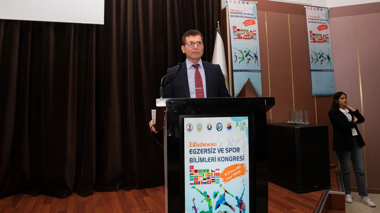 3. Uluslararası Egzersiz ve Spor Bilimleri Kongresi başladı